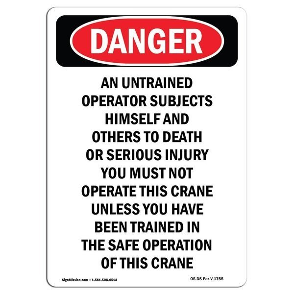 OSHA Danger Sign, 10